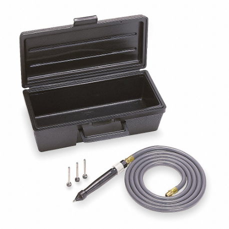 Engraving Pen Kit, 1/8 Inch Npt Inlet, 1.5 Cfm, 18, 750 Stroke/Min, Metal/Plastic, Ep50