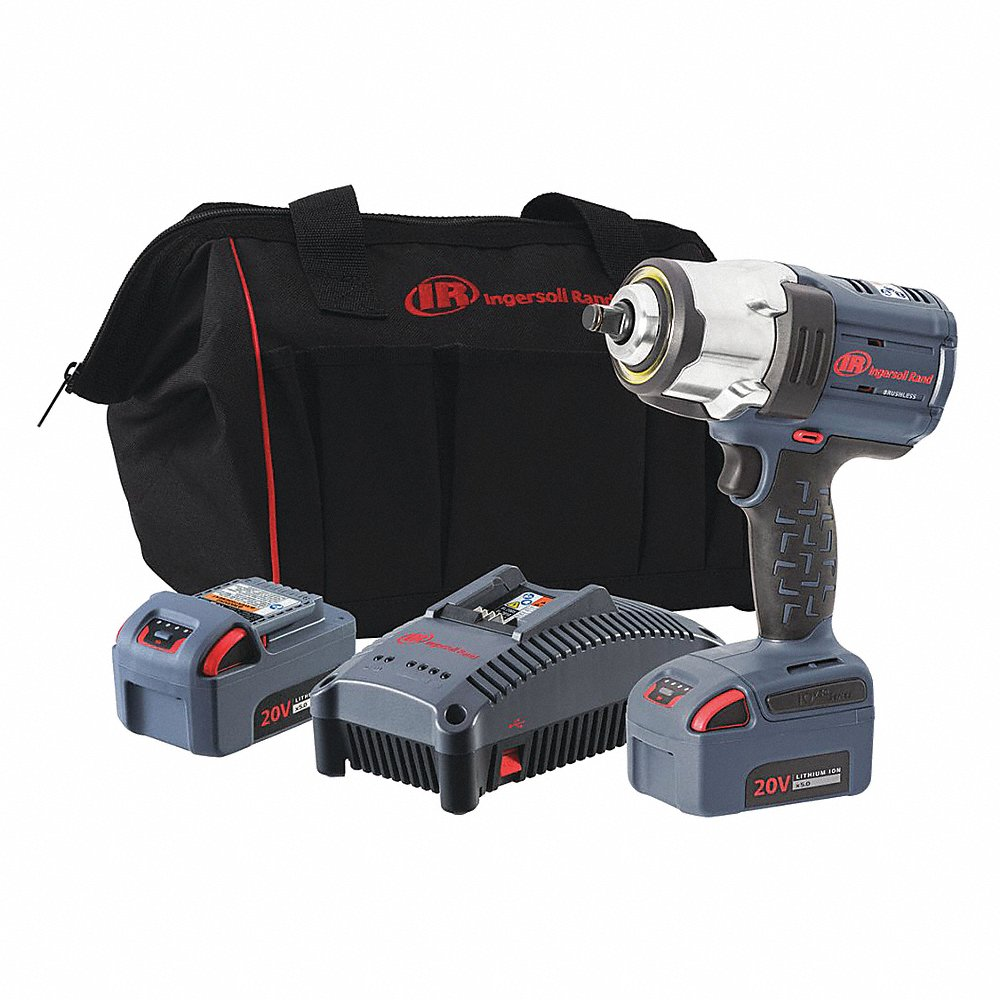 Impact Wrench, 1/2 Inch Drive Size, 1000 ft-lb Fastening Torque, Brushless