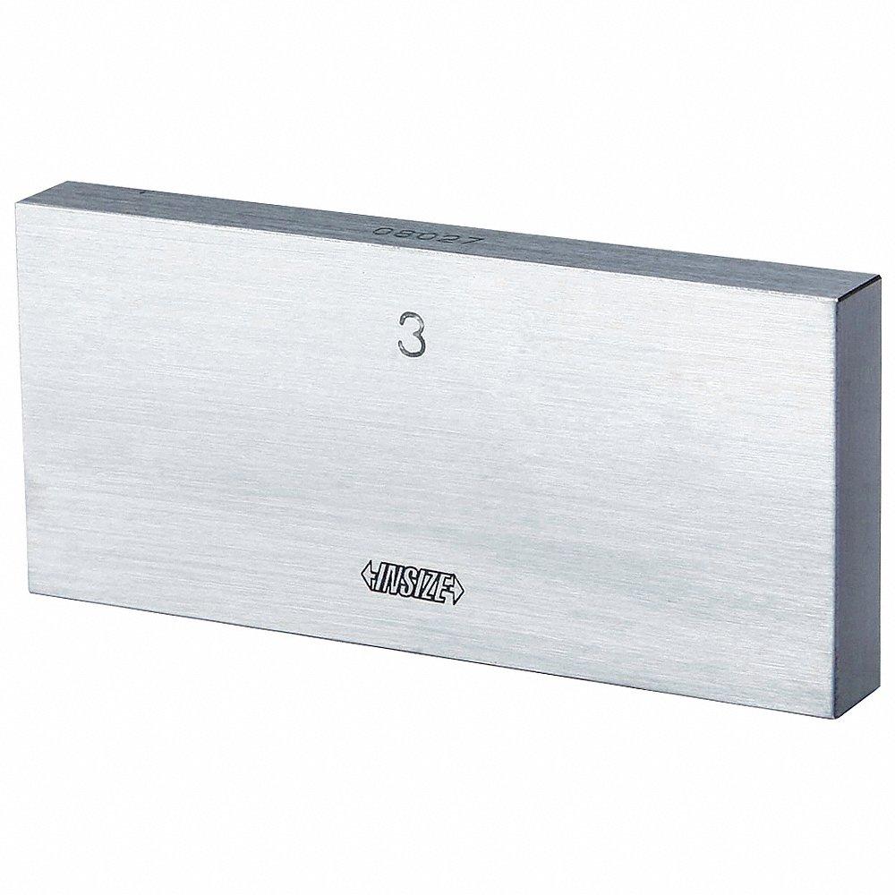 INSIZE 4112-AD124 Rectangular Gauge Block, Rectangular, 0.124 Inch Nominal Size, 4 Mirco Inch Tolerance | CU7FNA 462Y82