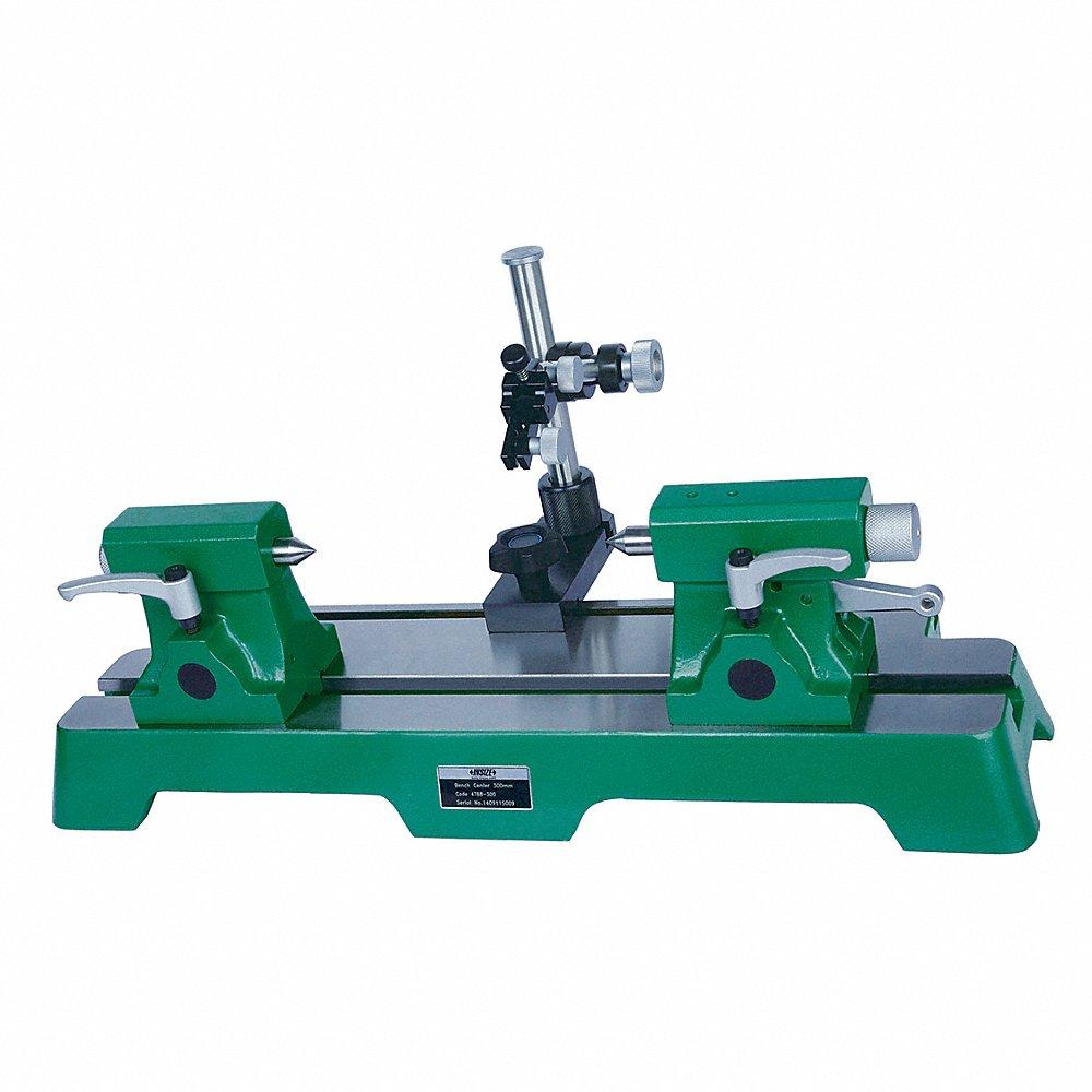 Bench Center, Guide Surface, Horizontal, Vertical, 7 35/64 In Overall Wd.
