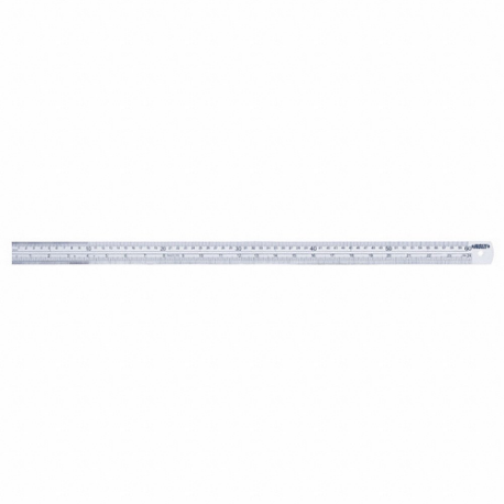 INSIZE 7110-600 Steel Rule, Inch/Metric, 0.5 mm/1/16 in/1/32 in/1/64 in/1 mm, 24 Inch Length In | CR4UHY 409F09