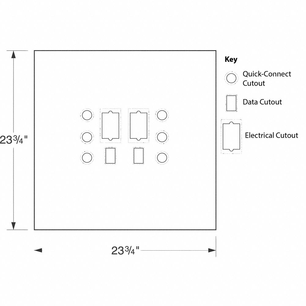 INSTOCK GRENOSP-10 Overhead Service Panel | CE9UEB 55NZ01