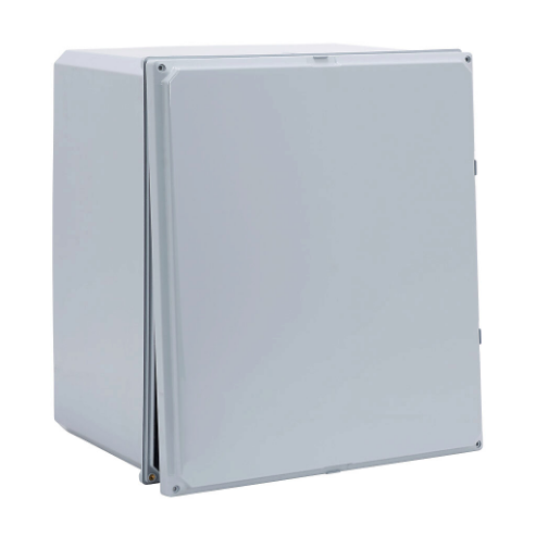 INTEGRA H181610SF-P10 Enclosure, 18 x 16 x 10 Inch Size, Wall Mount, Polycarbonate, Gray, Gloss Finish | CV7KVD