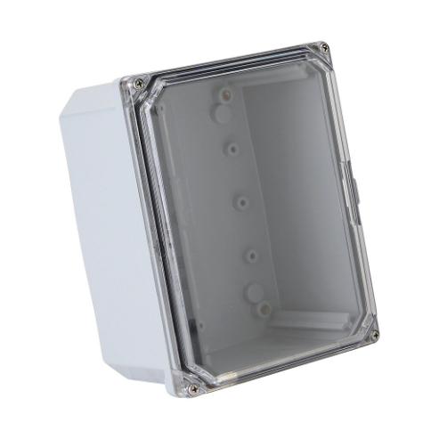 INTEGRA H8064SCF-P10 Enclosure, 8 x 6 x 4 Inch Size, Wall Mount, Polycarbonate, Light Gray, Gloss Finish | CV7KVQ