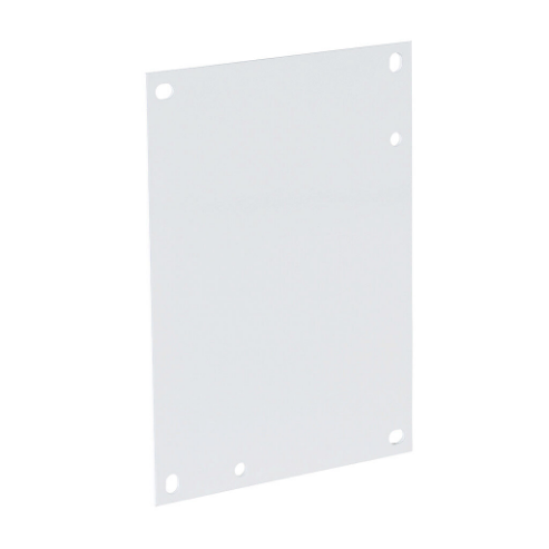 INTEGRA SBP86-P10 Subpanel, Carbon Steel, White, Powder Coat Finish | CV8AQL