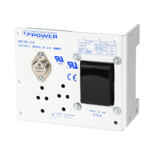 International Power Regulated Linear Power Supply, 24 VDC At 2.4A/58W