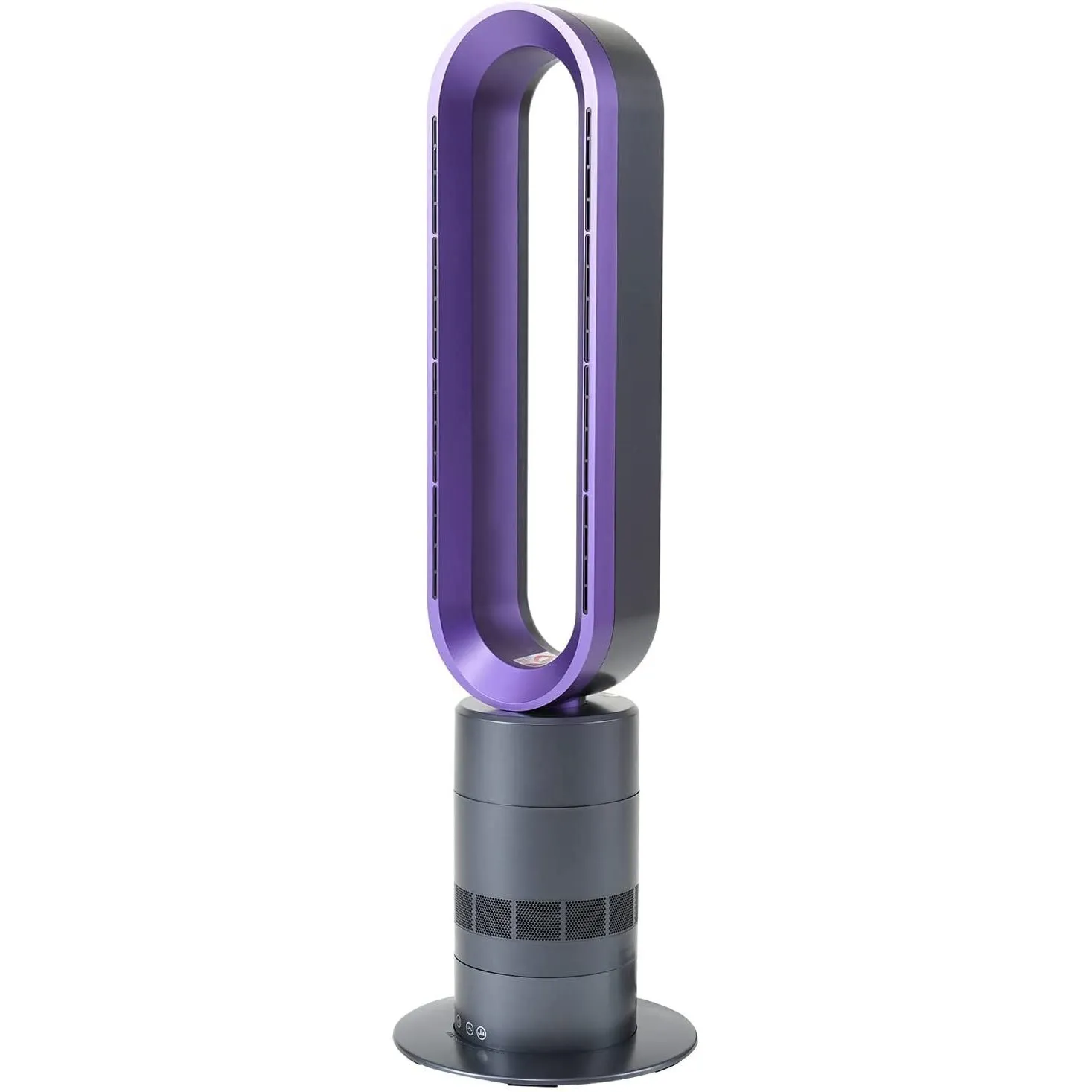 32 inch Air Circulator Fan, Heater and Cooler 2 Inch 1, Bladeless fan, Purple