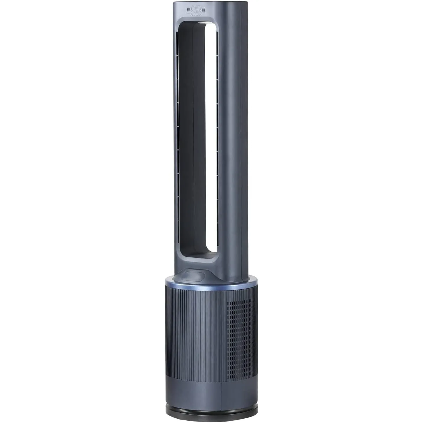 Bladeless fan with remote control, 42Inch tallï¼Œ grey