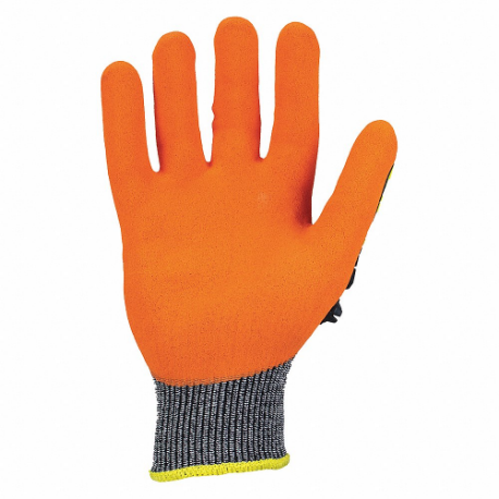 IRONCLAD KCHA5-06-XXL Coated Glove, 2XL, ANSI Impact Level 2, Nitrile, 1 Pair | CR4VQJ 55LT37