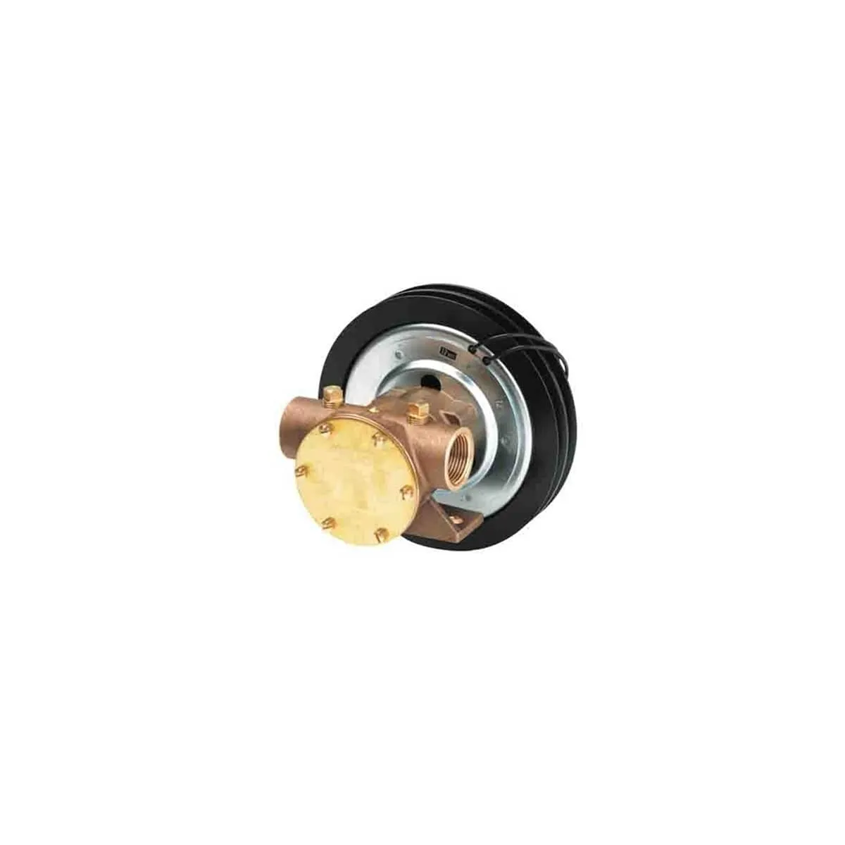 Electro-Magnetic Clutch Pump, Bronze, with a Nitrile Impeller, 1 Inch NPT, SS Shaft