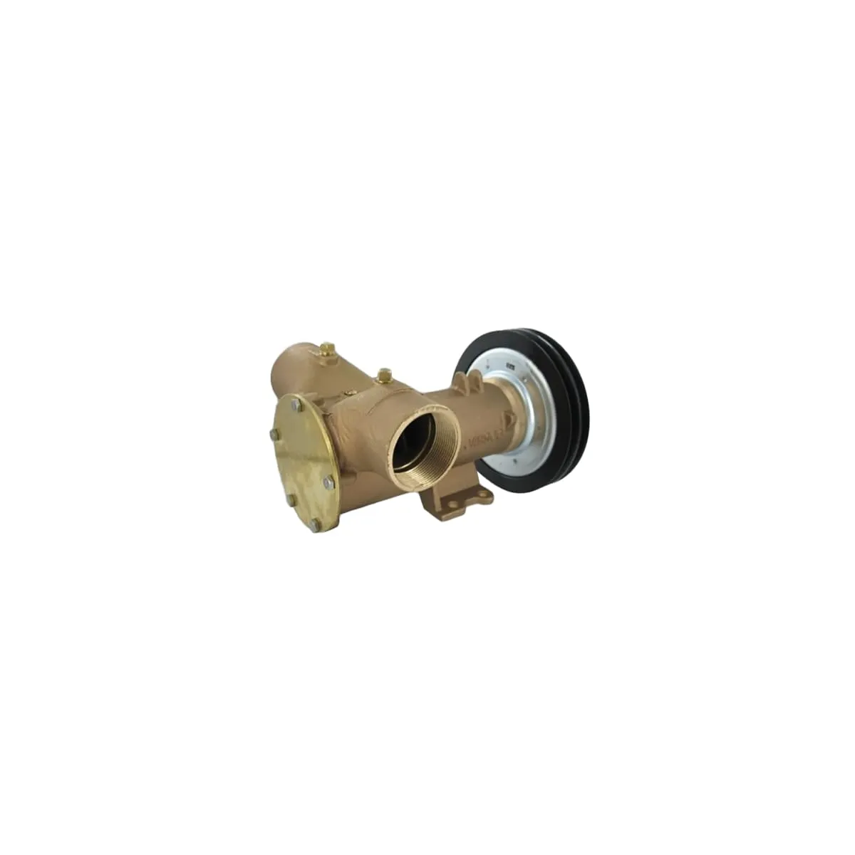 Electro-Magnetic Clutch Pump, Bronze, with a Nitrile Impeller