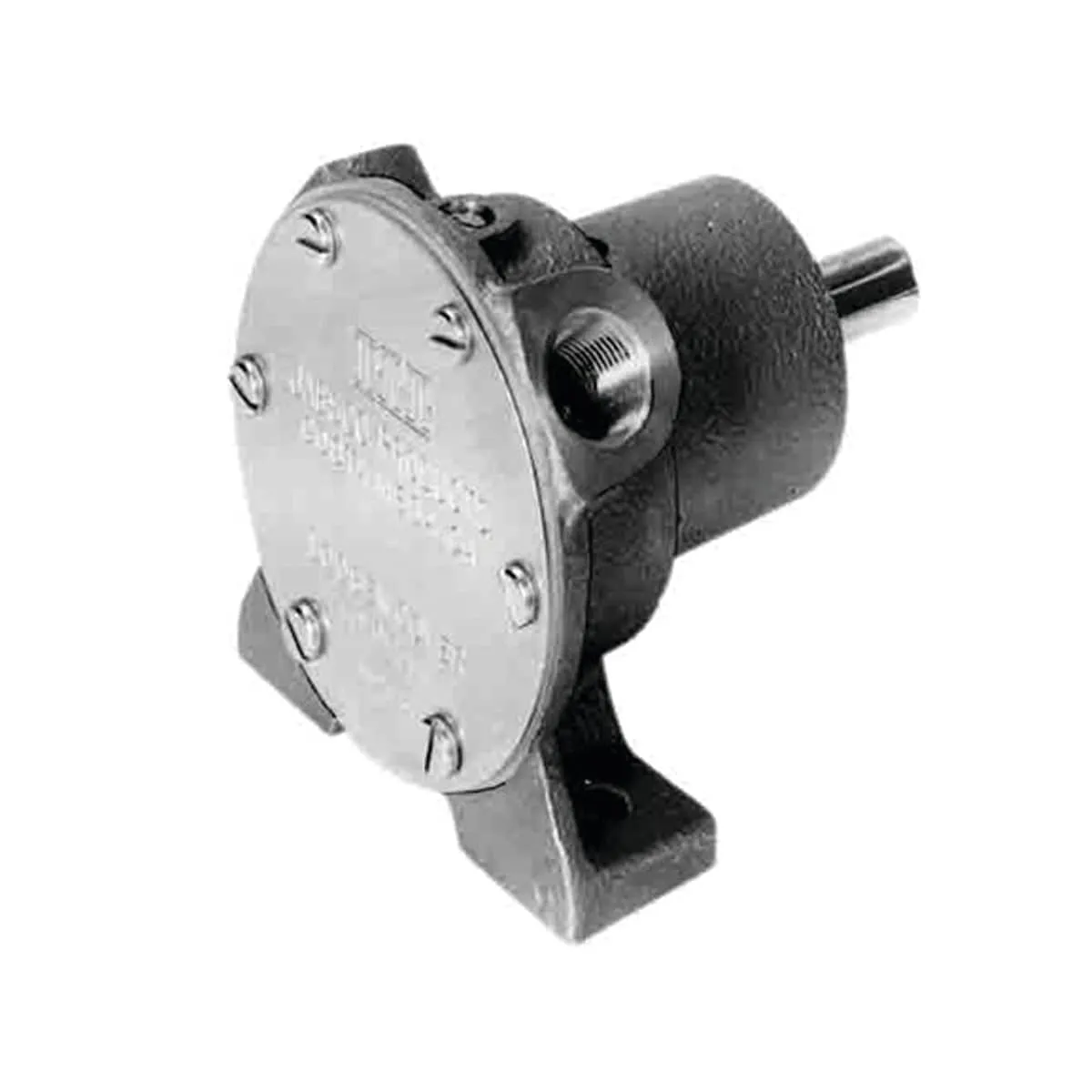 Bronze Pedestal Pump, Bronze, with a Neoprene Impeller and Nitrile Lip Type Seal