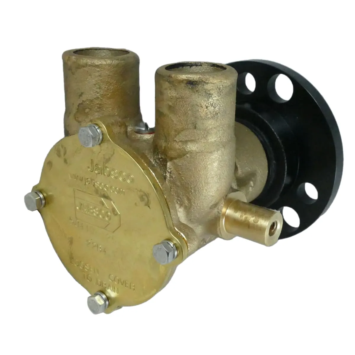 Marine Engine Cooling Pump, Bronze, with a Neoprene Impeller and Mechanical Face Seal