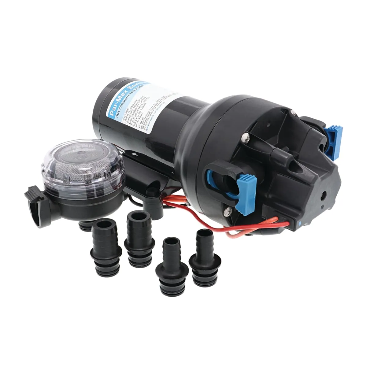 Freshwater Delivery Pump, rated up to 5 GPM, 60 PSI Shutoff, 12 VDC