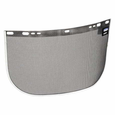JACKSON SAFETY 29081 Face Shield, Black, Uncoated, Steel Mesh, 9 Inch Visor Height, 15 1/2 Inch Visor Wide | CR4YDL 33VA06