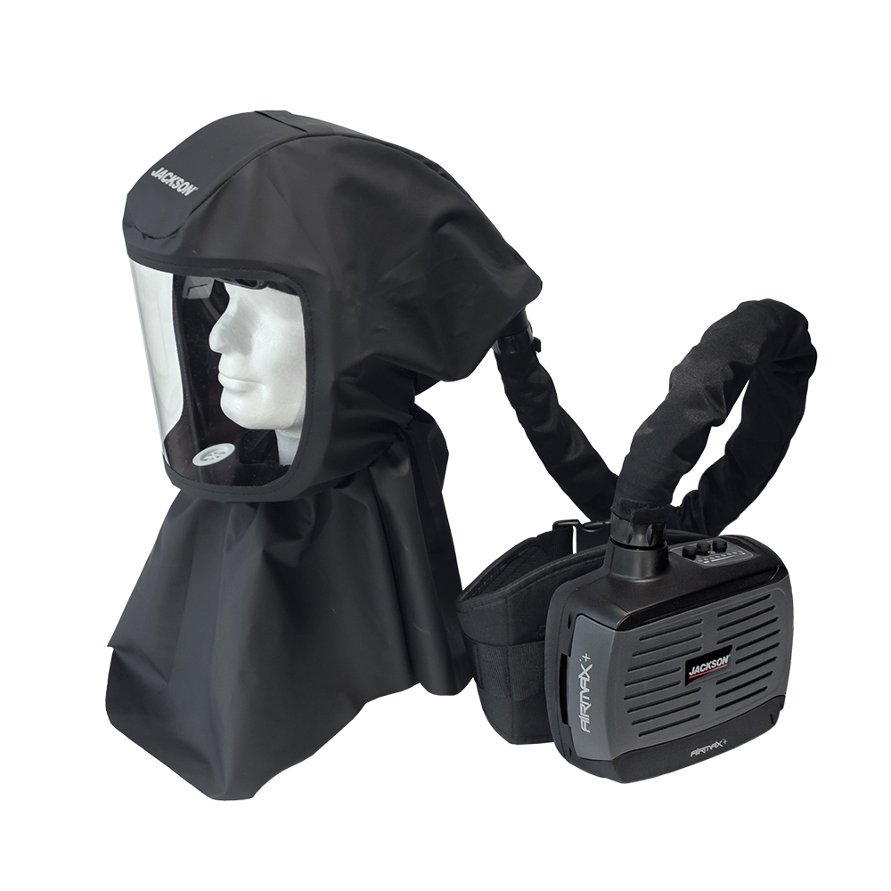 JACKSON SAFETY 40071 PAPR System, Soft Hood, Black | CF4RUU