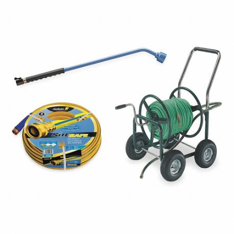 JACKSON SAFETY Garden Hose Reels Carts and Hangers