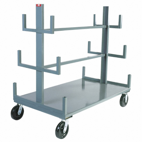 JAMCO TP472R800GP Mobile Bar & Pipe Rack, 4000 lb Load Capacity | CR4YNT 8EFY9