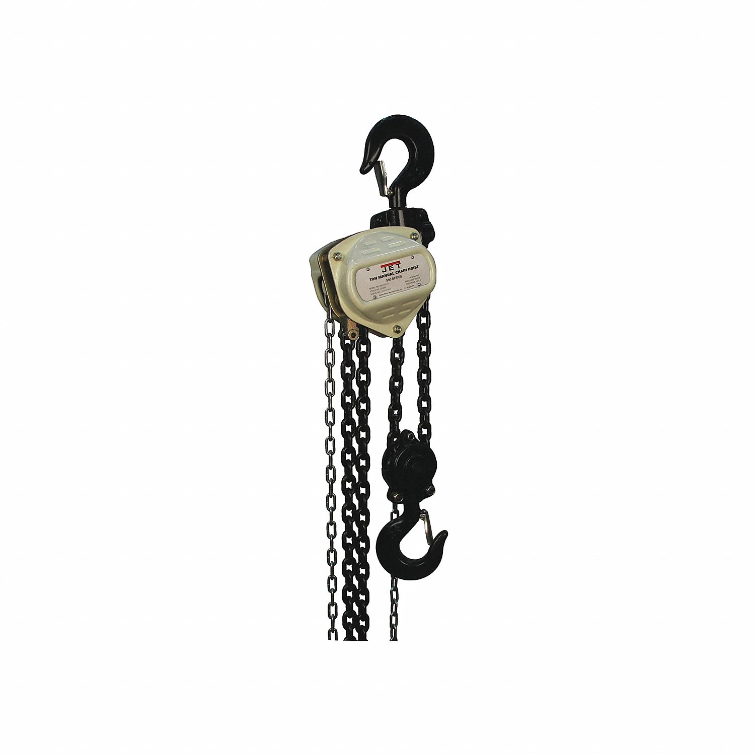 JET TOOLS S90-500-20 Hand Chain Hoist with 20ft Lift, 5-Ton | CR4ZWX 43GJ98