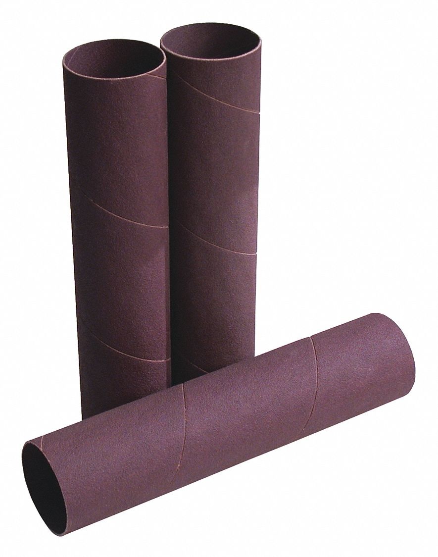 JET TOOLS 575931 Sanding Sleeves, 2Inx5-1/2In, 60 Grit, 4 PK | CR4ZZR 24V384
