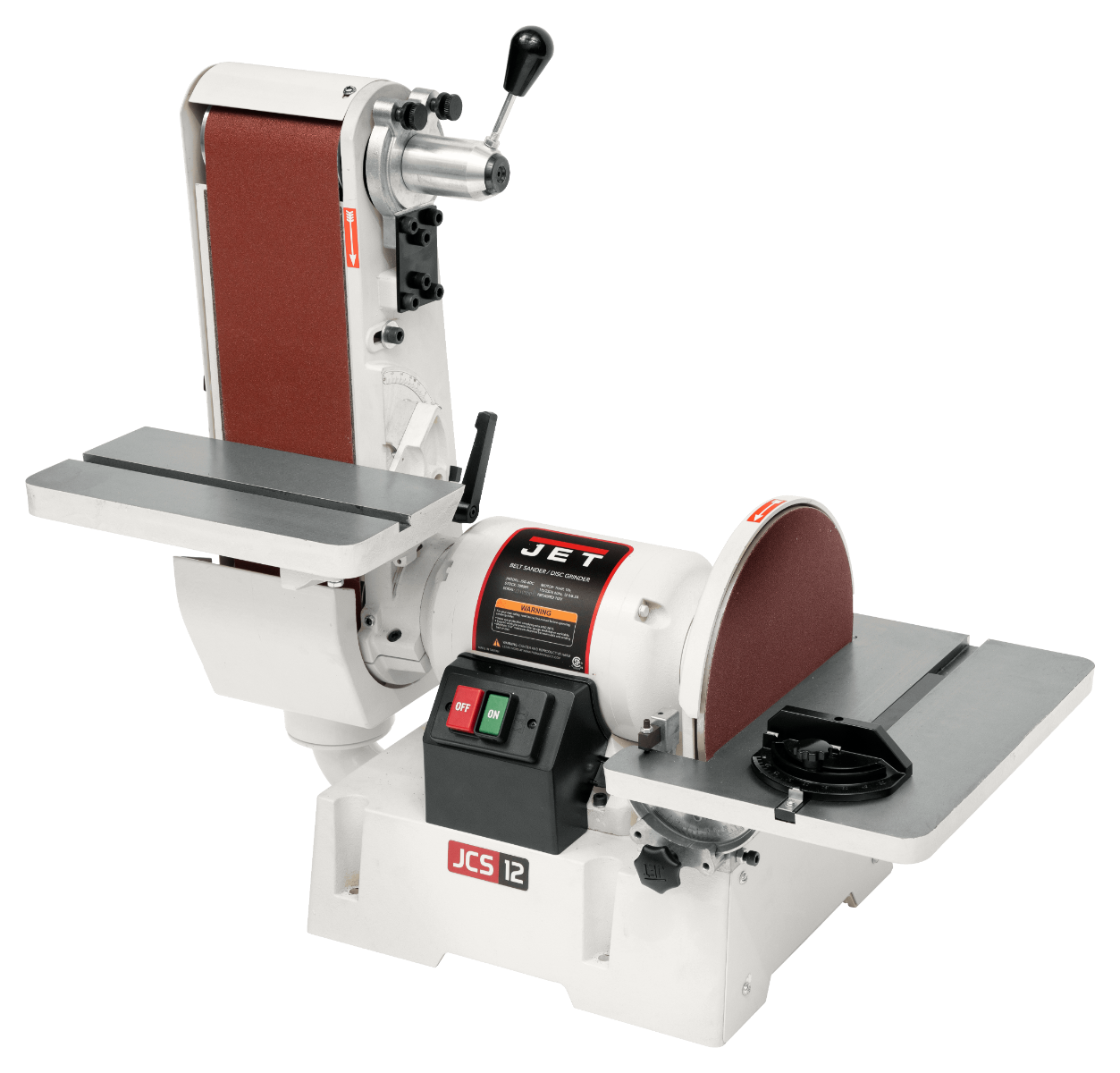 Disc Sander, 6 X 48 Inch Size, 1-1/2 HP, 1 Phase, 115/230V