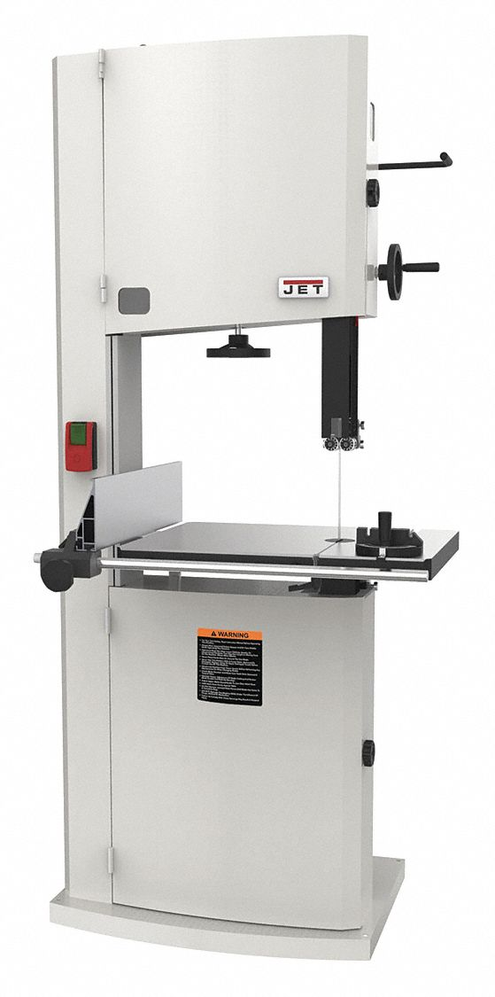 JET TOOLS JWBS-20-5 Band Saw, Vertical, 230VAC, 20 Inch Throat Dp - Vertical, 2, 530 to 4, 850 | CR4ZFY 52JT21