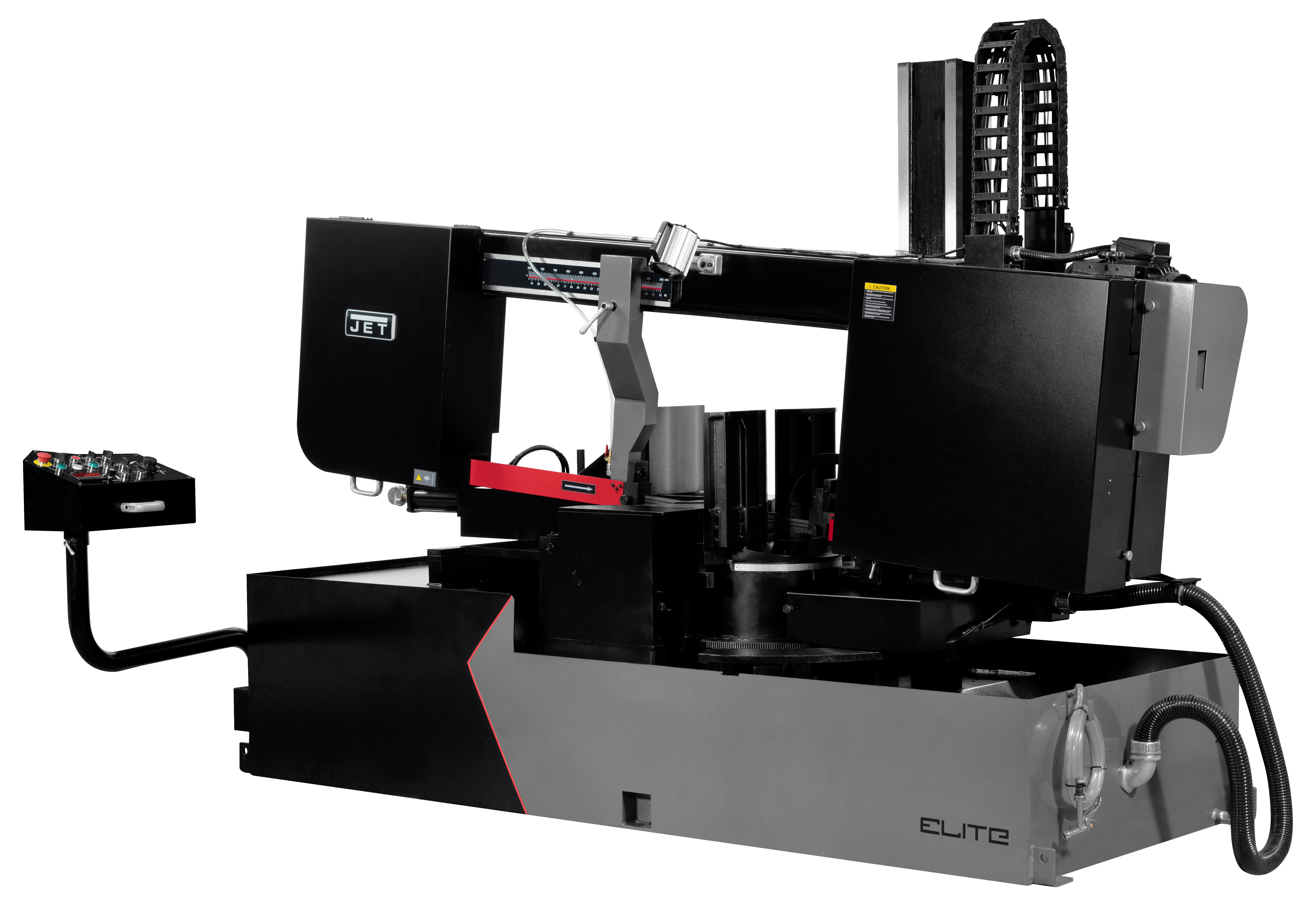 EVS Semi-Auto Horizontal Bandsaw, 18 X 33 Inch Size, 7-1/2 HP, 230V, 3 Phase