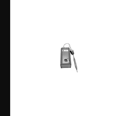 JOHNSON CONTROLS A19AAB-7C Remote Bulb Temp Control, 6In Cap, 1H/1C | CR6AKX 41W917