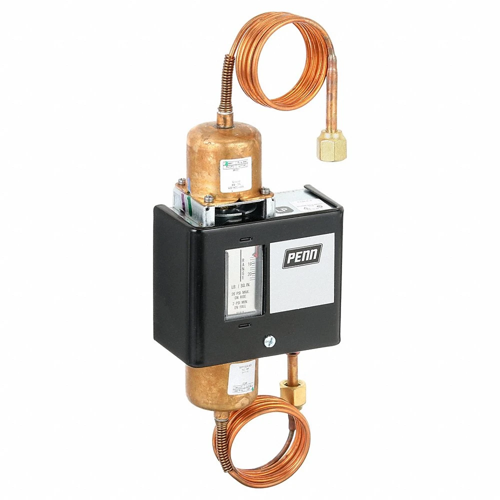 Differential Pressure Control, SPDT, 2 to 26 PSIG