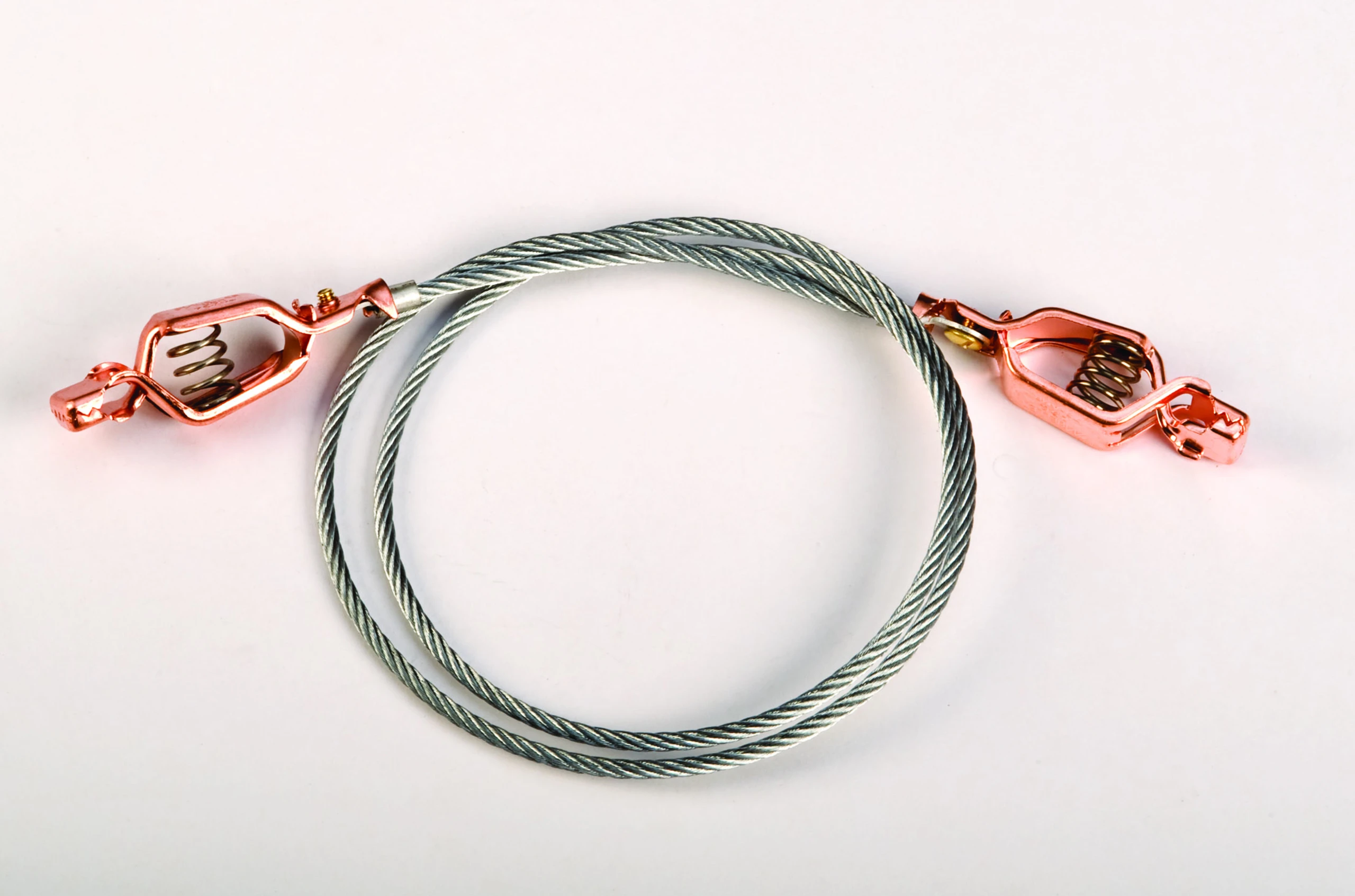 JUSTRITE 08500 Antistatic Bond Wire With 2 Clips, 3 Feet Size | AA4ZTT 13M344
