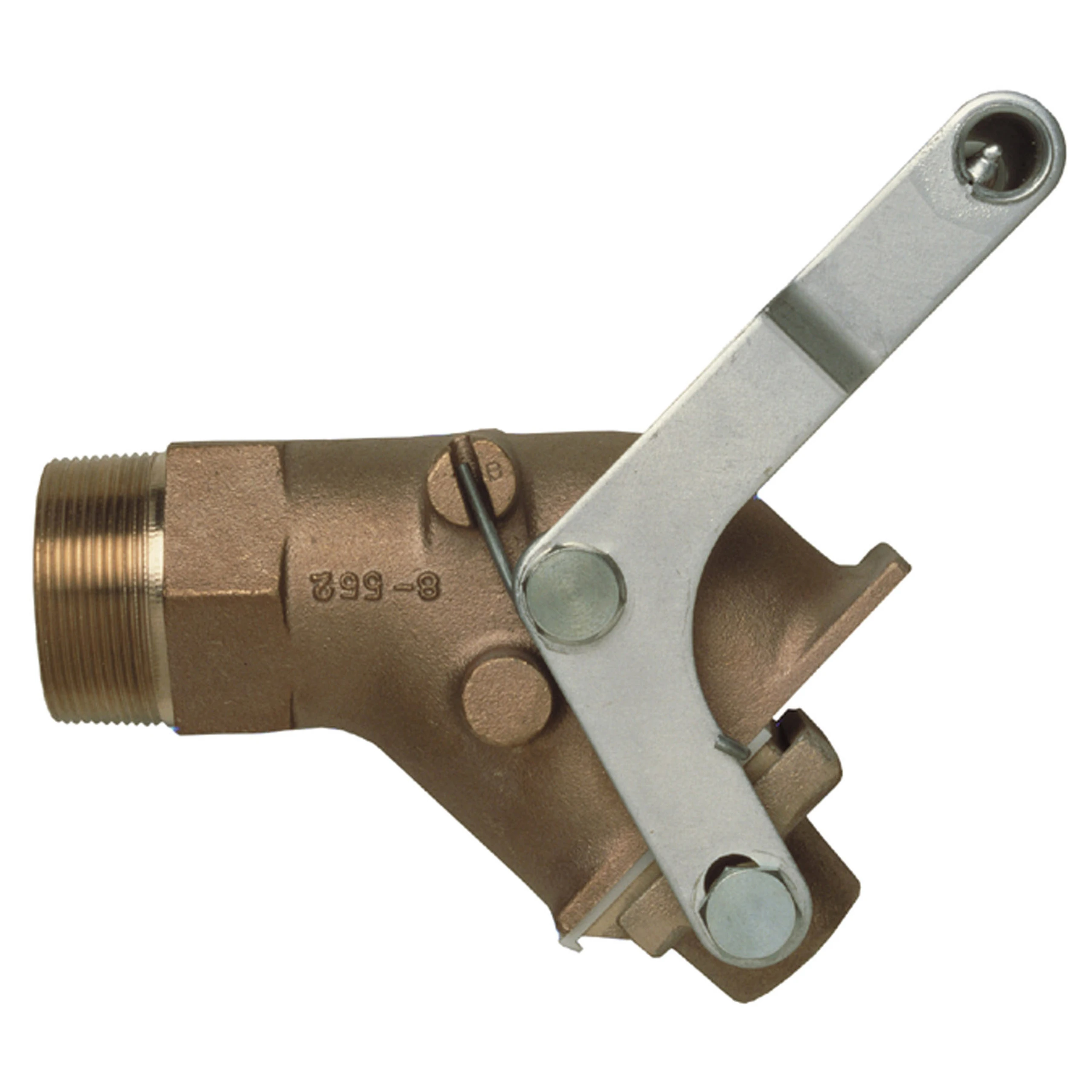 JUSTRITE 08552 Drum Gate Valve for Viscous Liquid, 2 Inch NPT Bung | AD2TGY JDR08552BS, 8552