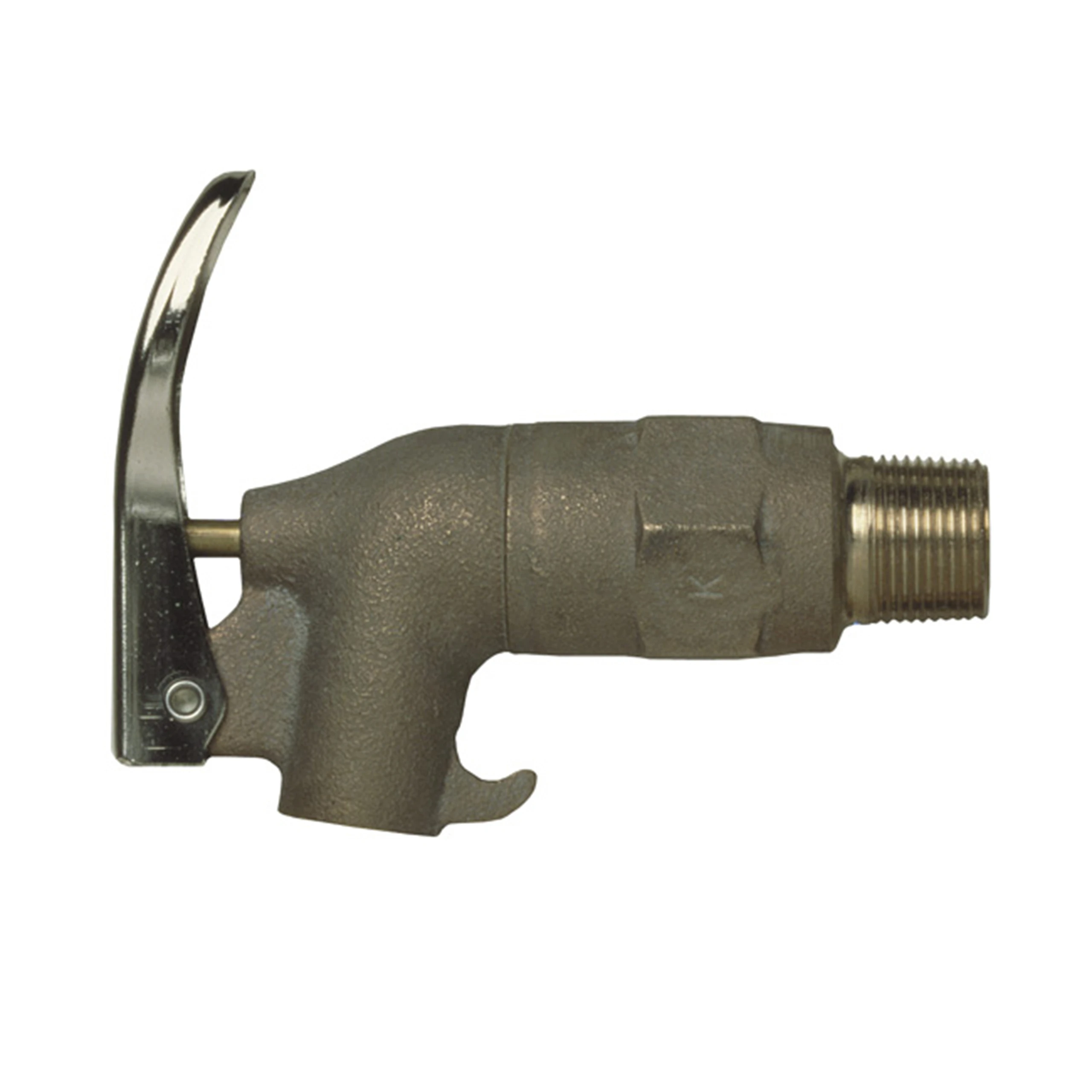 JUSTRITE 08955 Safety Drum Faucet For Viscous Liquids, 3/4 Inch NPT Bung, No Flame Arrester, Brass | AD2TVG JDR08955BS, 8955