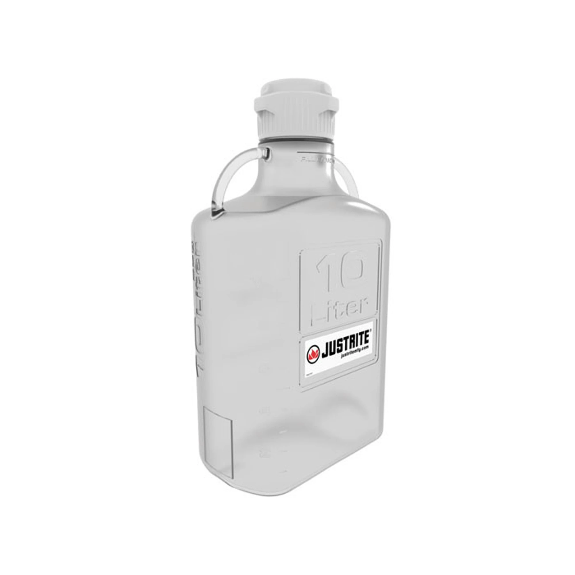 JUSTRITE 12948 Carboy, Copolyester, 10L, 83 mm Cap | CD8DQJ