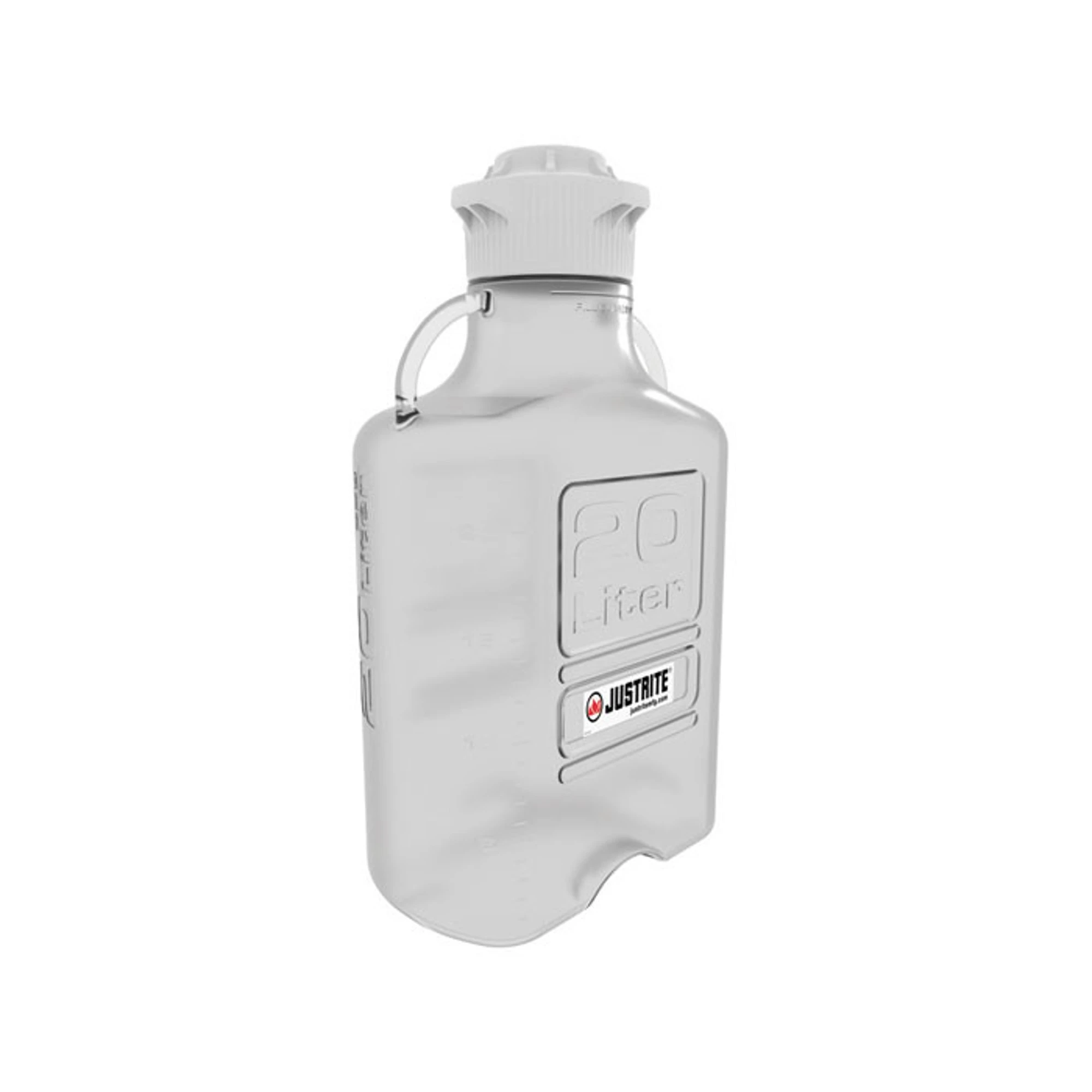 JUSTRITE 12949 Carboy, Copolyester, 20L, 120 mm Cap | CD8DQK