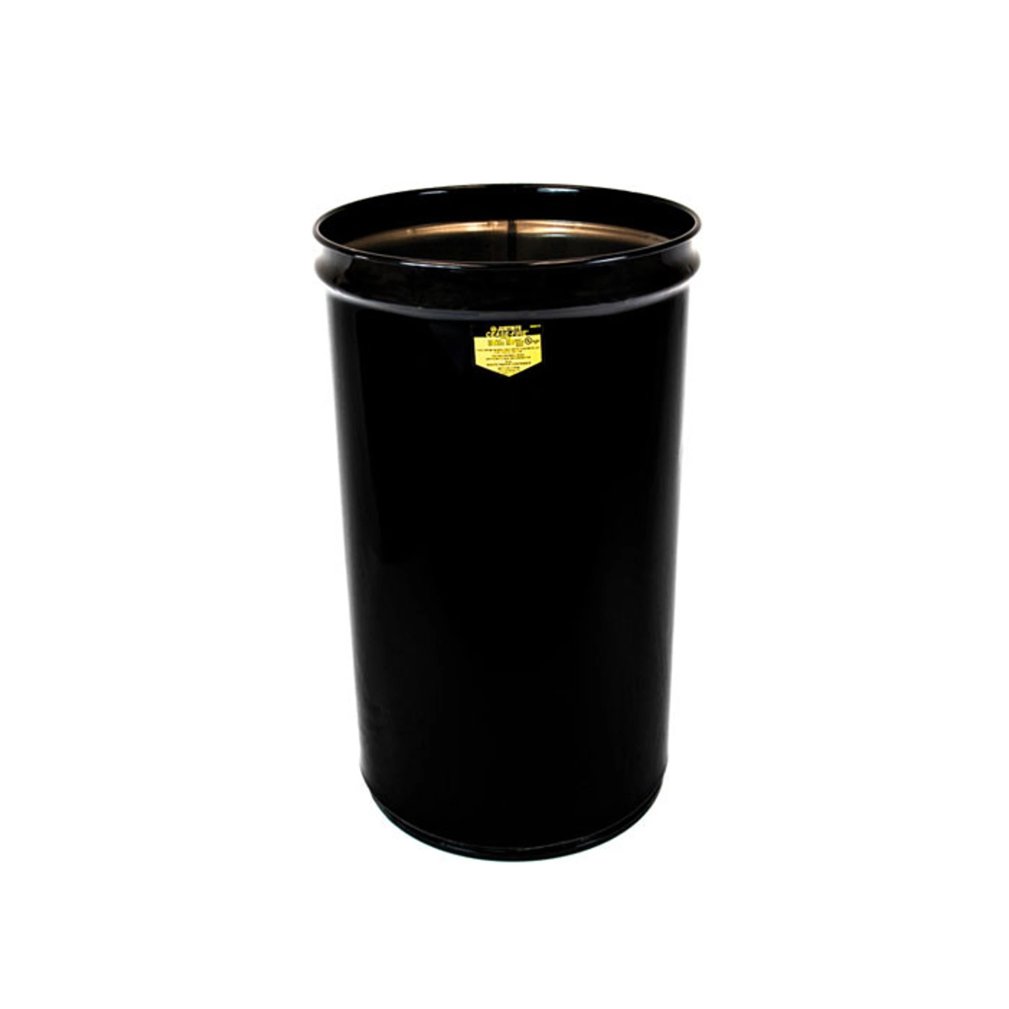 JUSTRITE 26005K Waste Receptacle, Safety Drum Can only, Metal, 25 Inch Height, Black | AA6QVP 14N862