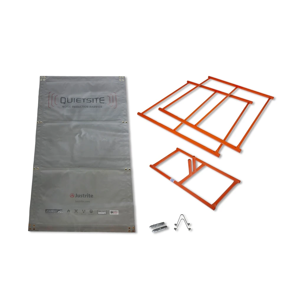 JUSTRITE 26466KT Premium Sound Barrier Kit, 4 X 8 Feet Size | CH6GEX