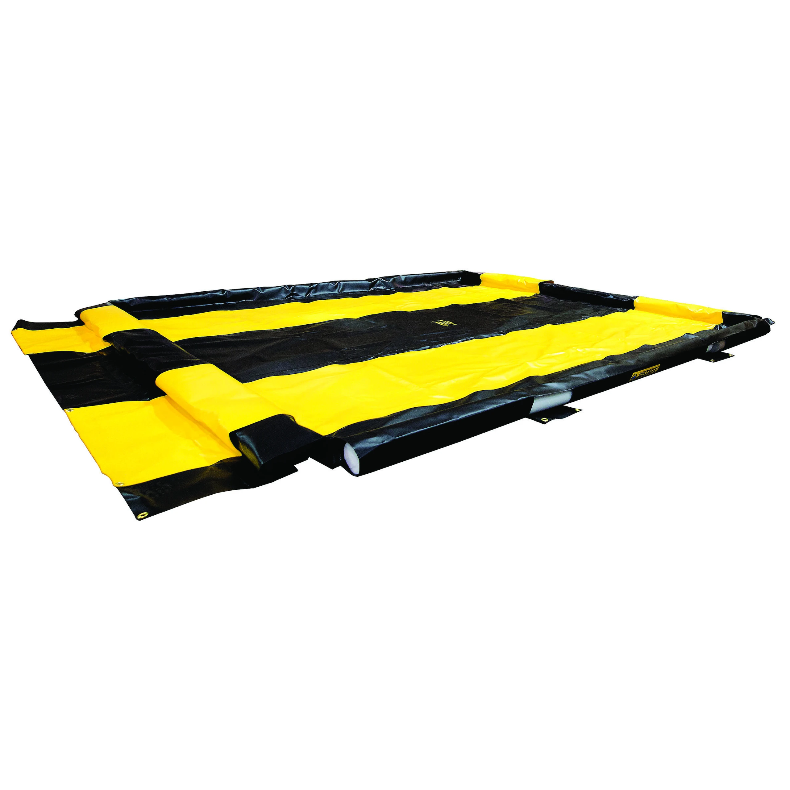 JUSTRITE 28576 Washdown Berm, 10 x 11 Feet x 4 Inch Size, 250 Gallon | CD8CJW