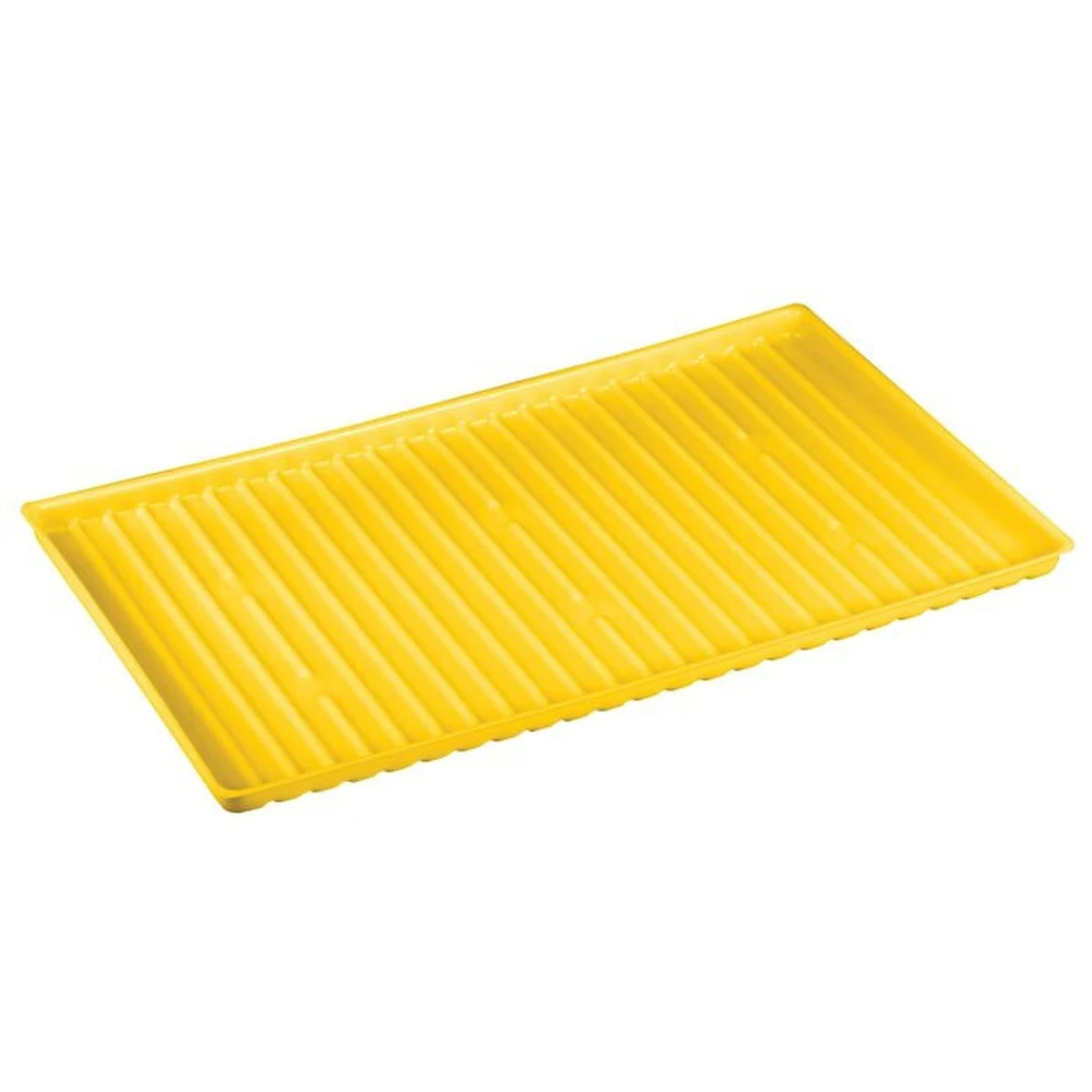 JUSTRITE 29052 Shelf Tray, 22 Gallon, Yellow | CH6GHH