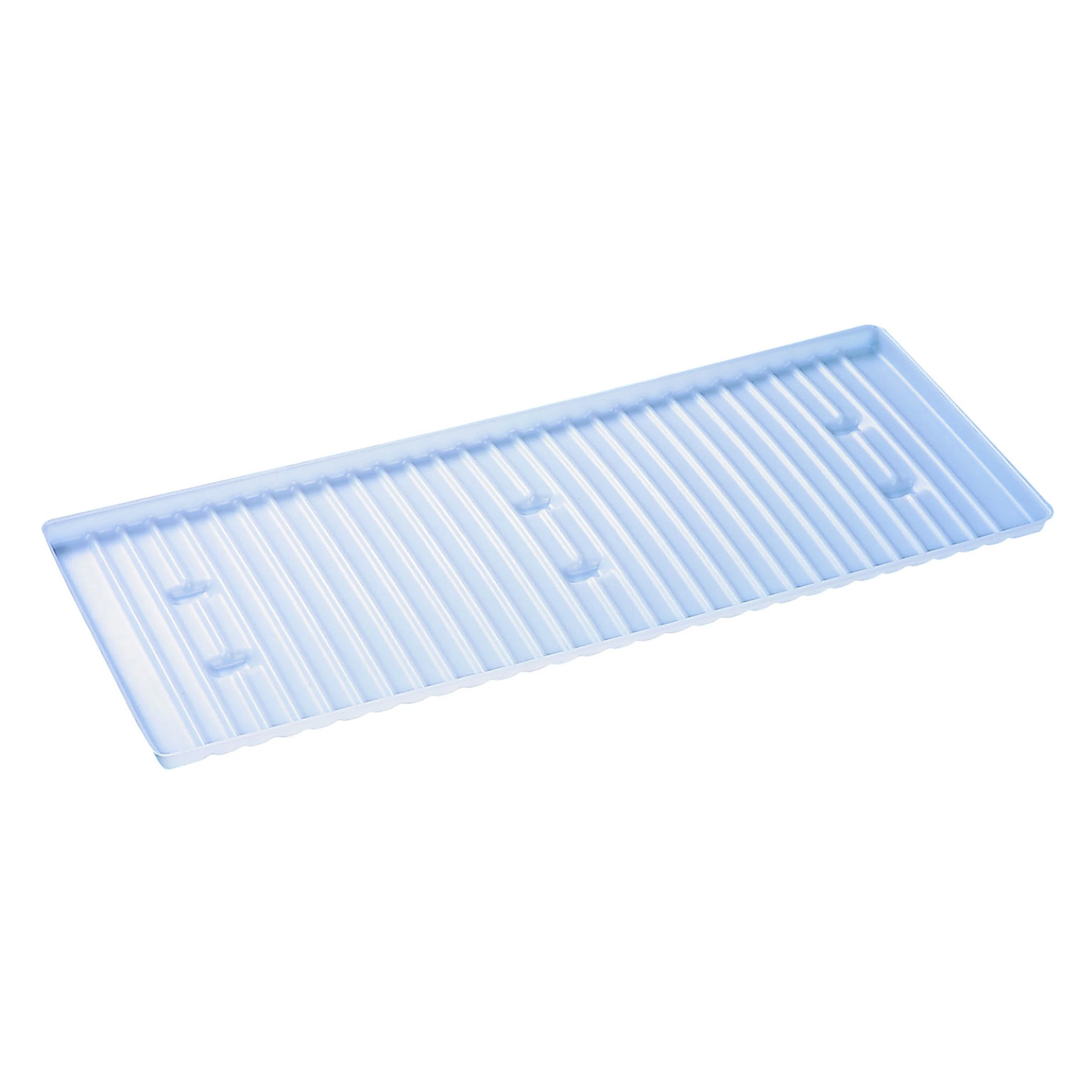 JUSTRITE 29907 Tray/Sump Combination for Shelf, 18.5 x 29 Inch Size, Plastic | CD8CKG JCB29907WH