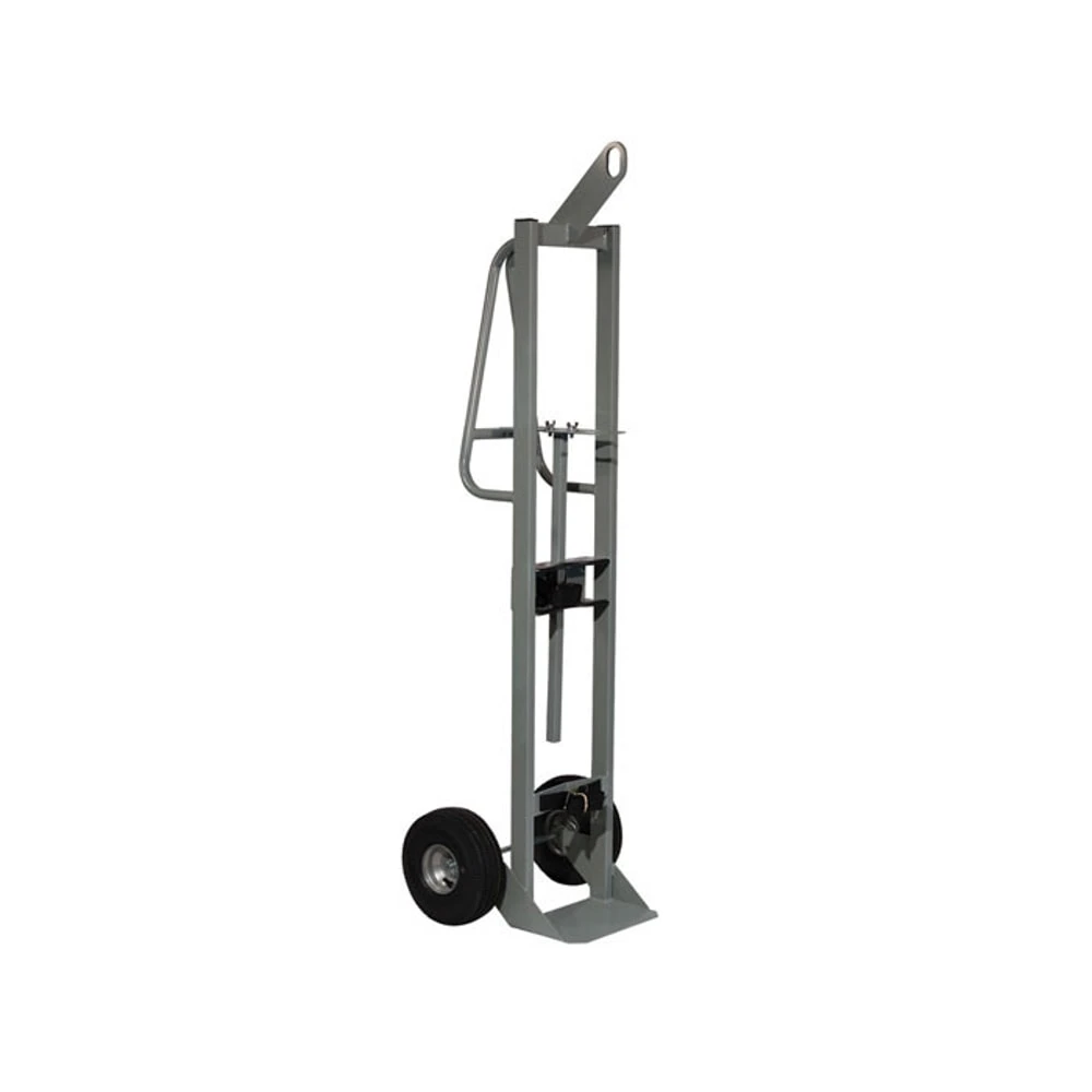 JUSTRITE 35016 Gas Cylinder Hand Truck With Hoist Ring, 1 Cylinder, 10.5 Inch Pneumatic Wheels | CD8DCP