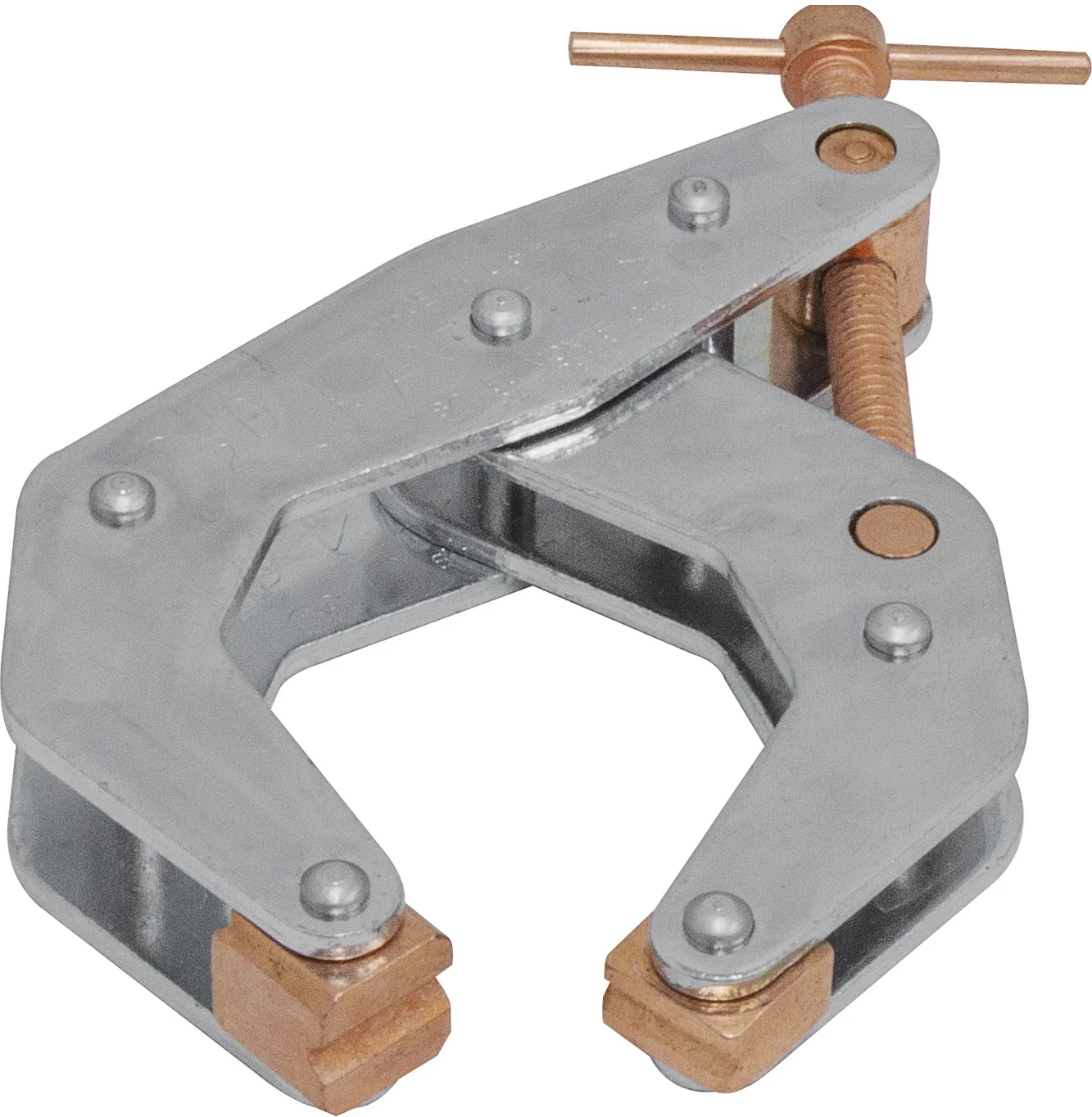 KANT-TWIST K025TD Cantilever Clamp, Deep Throat, T Handle, 2-1/2 Inch Jaw Width | AB7JYR 23N372 / 407