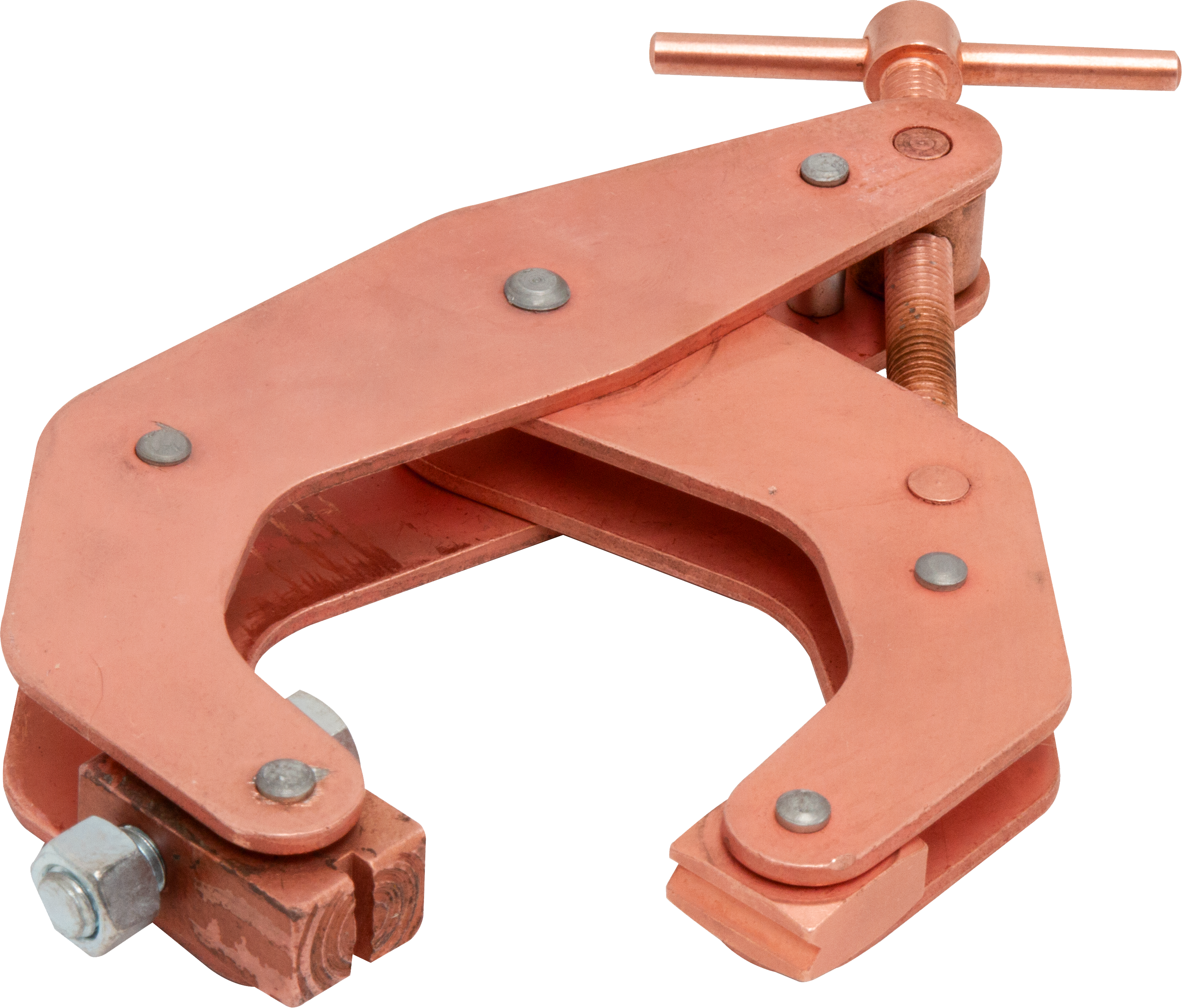 KANT-TWIST K045TGD Welding Ground Clamp, Copper Plated Spindle And Clamp Jaw | CD8YQM 31HG56