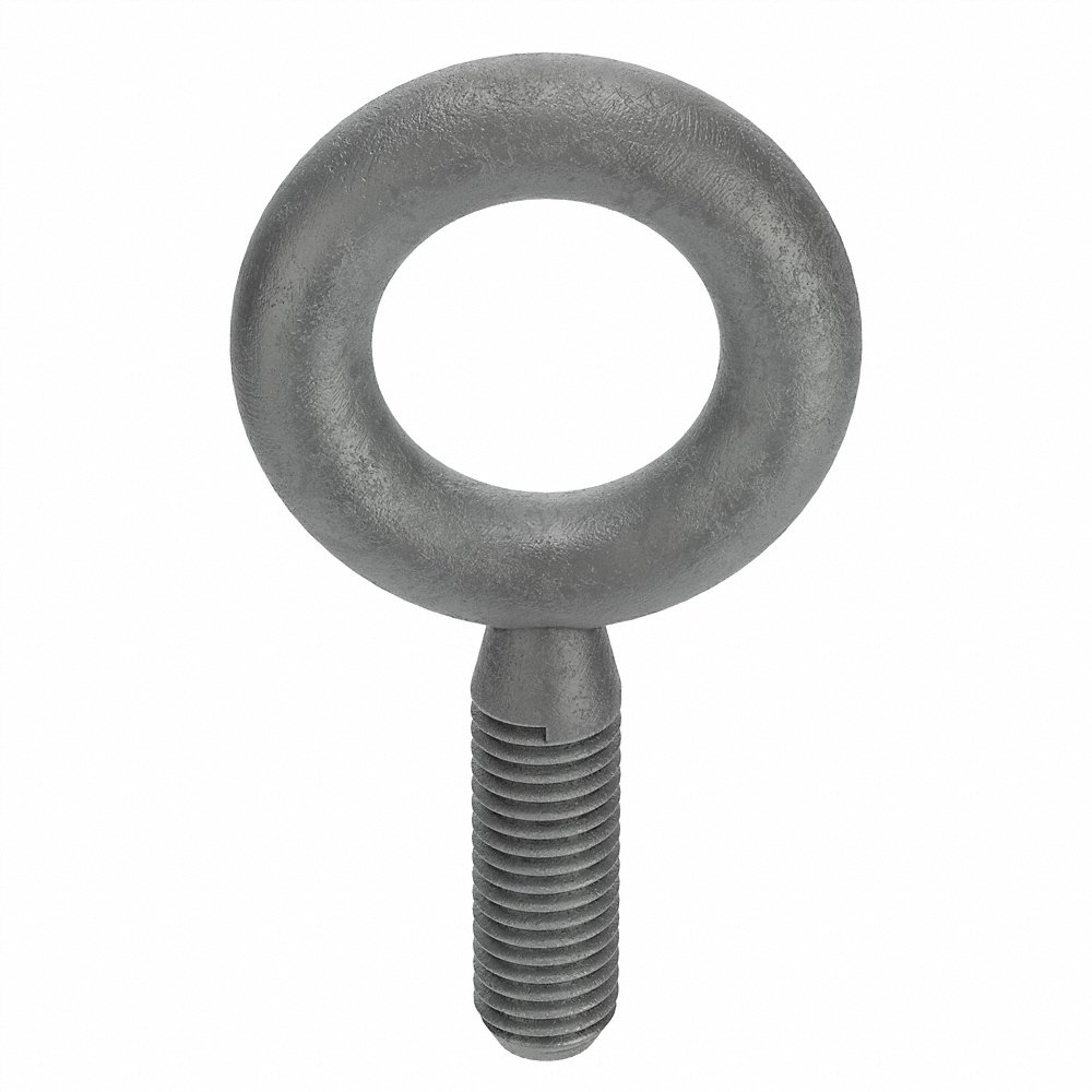 KEN FORGING K2003-HDG Eye Bolt, 1,300 Lb Working Load, Steel, 3/8-16 Thread Size | CG8WGH 19L093