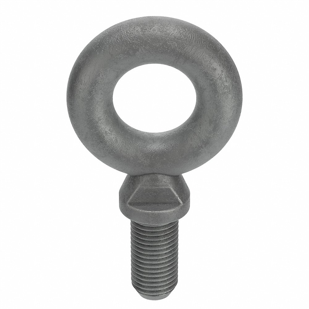 KEN FORGING K2032-HDG Eye Bolt, 15,000 Lb Working Load, Steel, 1-1/4-7 Thread Size | CG8WLU 19L088
