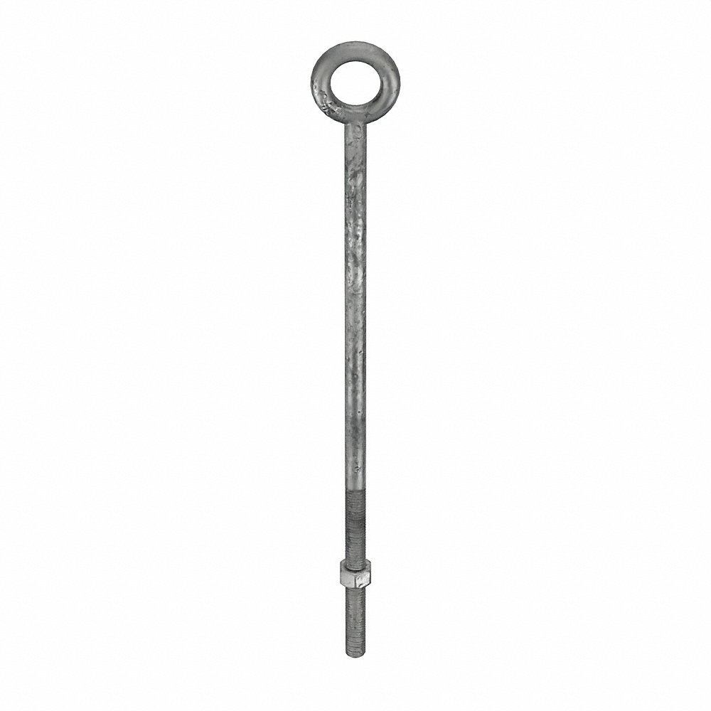 KEN FORGING N2007-18 Eye Bolt, Without Shoulder, 5/8-11 X 20.50 Inch Overall Length | AD3HKQ 3ZHK3