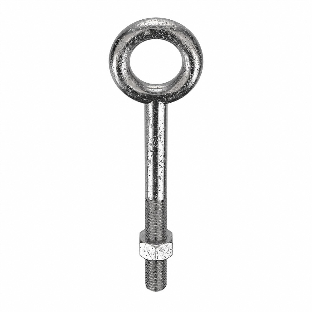 KEN FORGING N2007-316SS-6 Eye Bolt, 3,500 Lb Working Load, Stainless Steel, 5/8-11 Thread Size | CG8WMW 19L178
