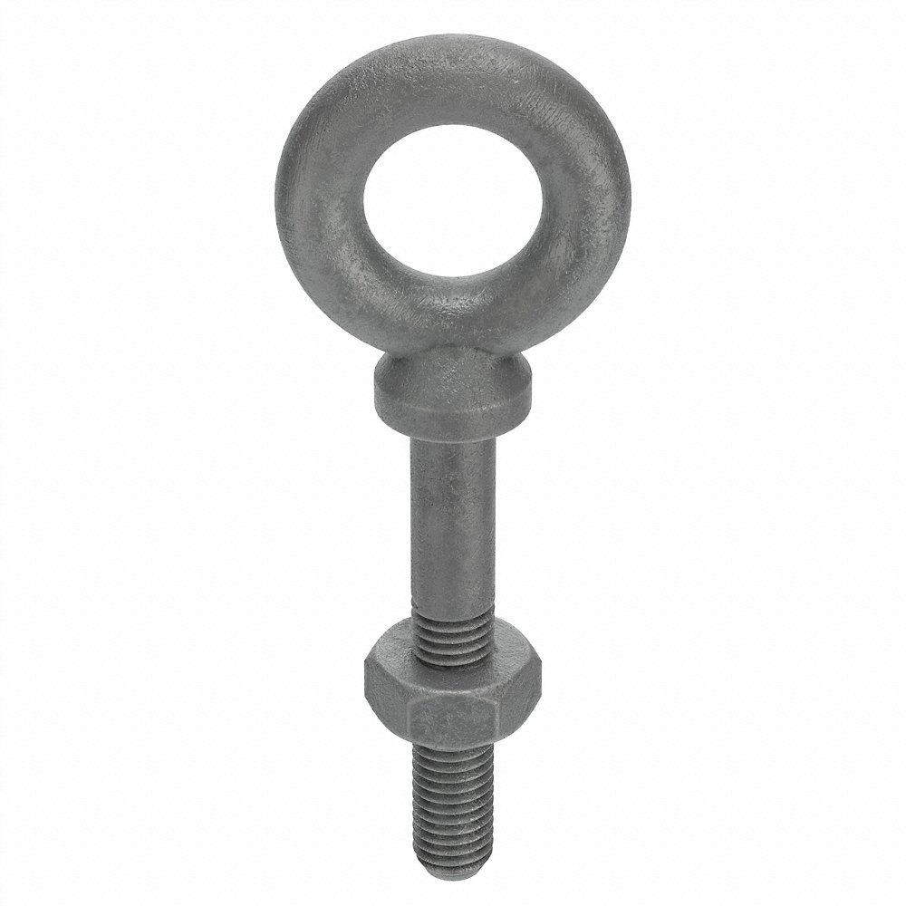 KEN FORGING N2025-2 Eye Bolt, With Shoulder, 1/2-13 X 4.31 Inch Overall Length | AD3HDK 3ZGV6