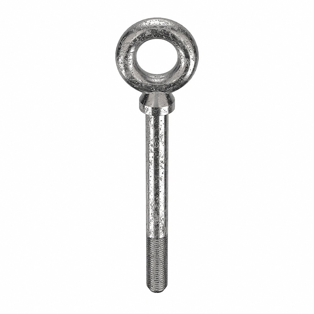 KEN FORGING N2032-SS-12 Eye Bolt, With Shoulder, Stainless Steel, 1-1/4-7 Thread Size, 17.28 Inch Overall Length | AC9ZYR 3LWD6