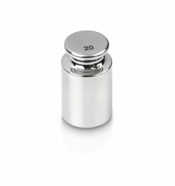 KERN AND SOHN 326-05 Test Weight, 13 x 22mm Cylinder Dimension, 20g Nominal Value | CE8FNP