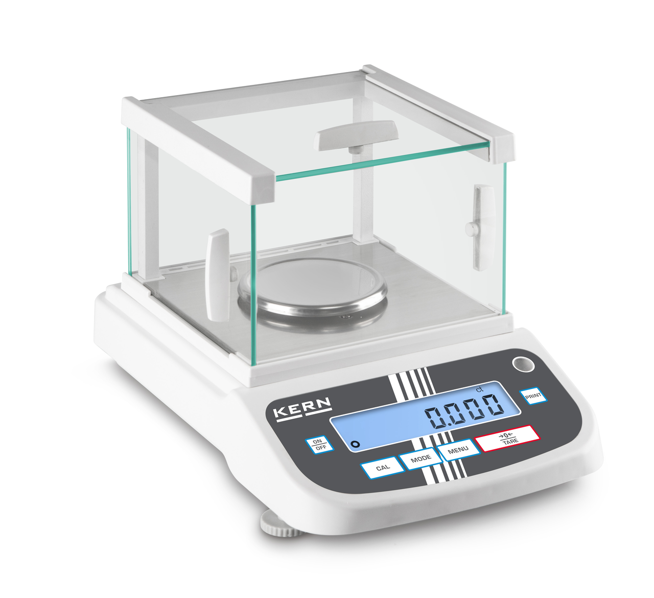 KERN AND SOHN ADJ 600-C3 Analytical Balance, 120g Max. Weighing, 0.0001g Readability | CE8HFB